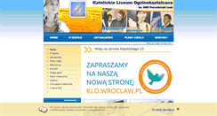 Desktop Screenshot of klo.pl