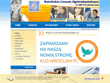 Tablet Screenshot of klo.pl
